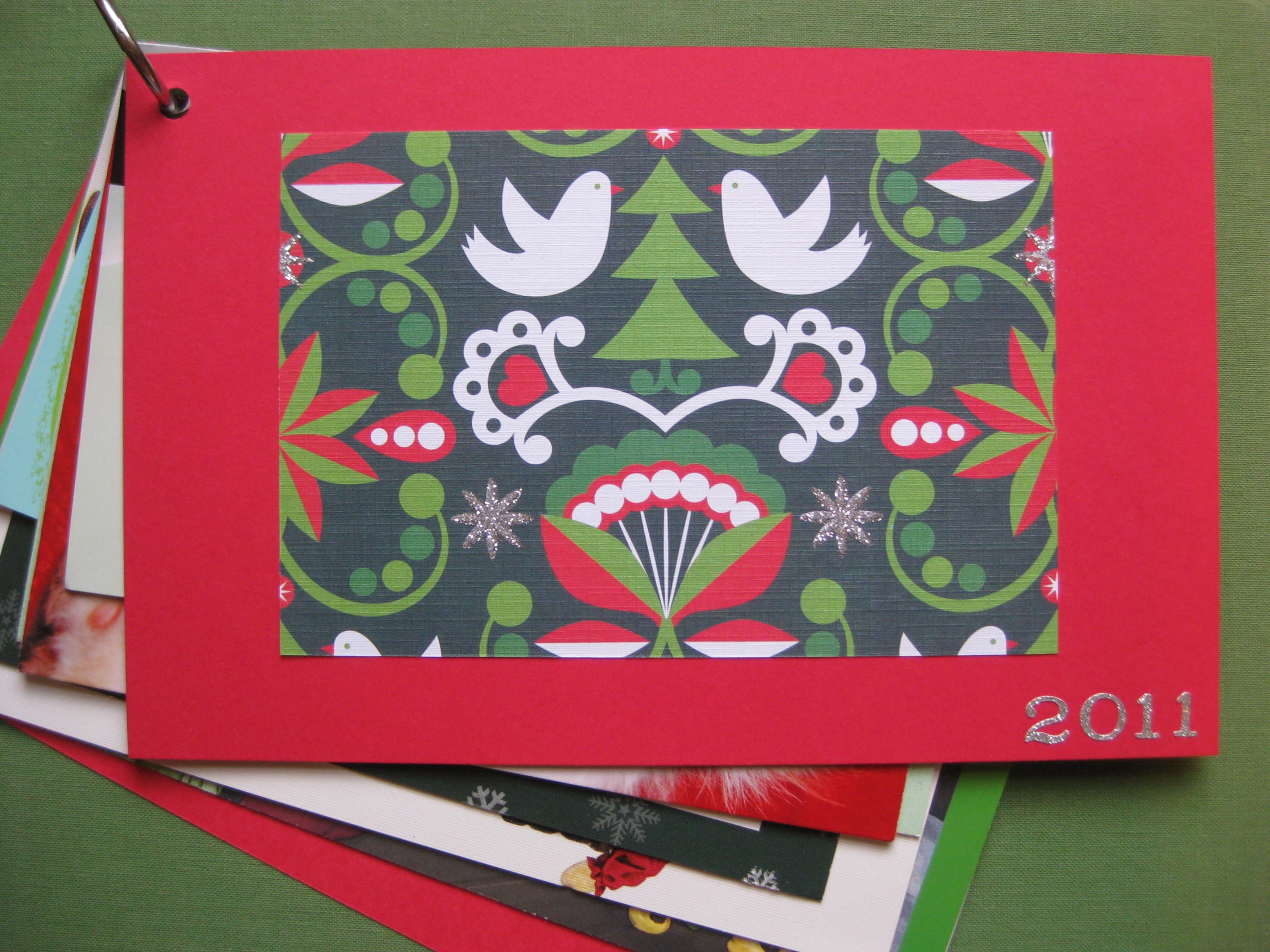 Christmas Card “Book” | LulaBelle Handicrafts