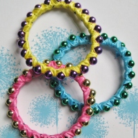 Mardi Gras Bead Bracelets