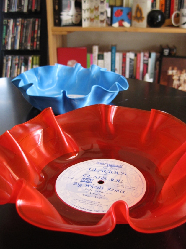 Colorful Record Bowls